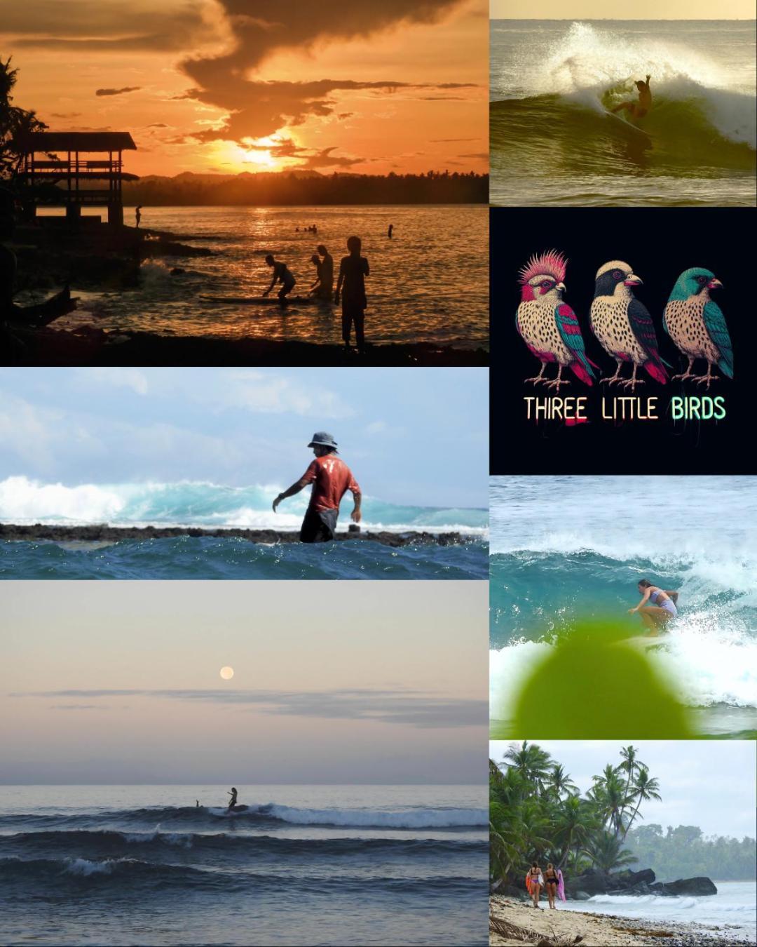 Three Little Birds Surf Hostel General Luna  Esterno foto