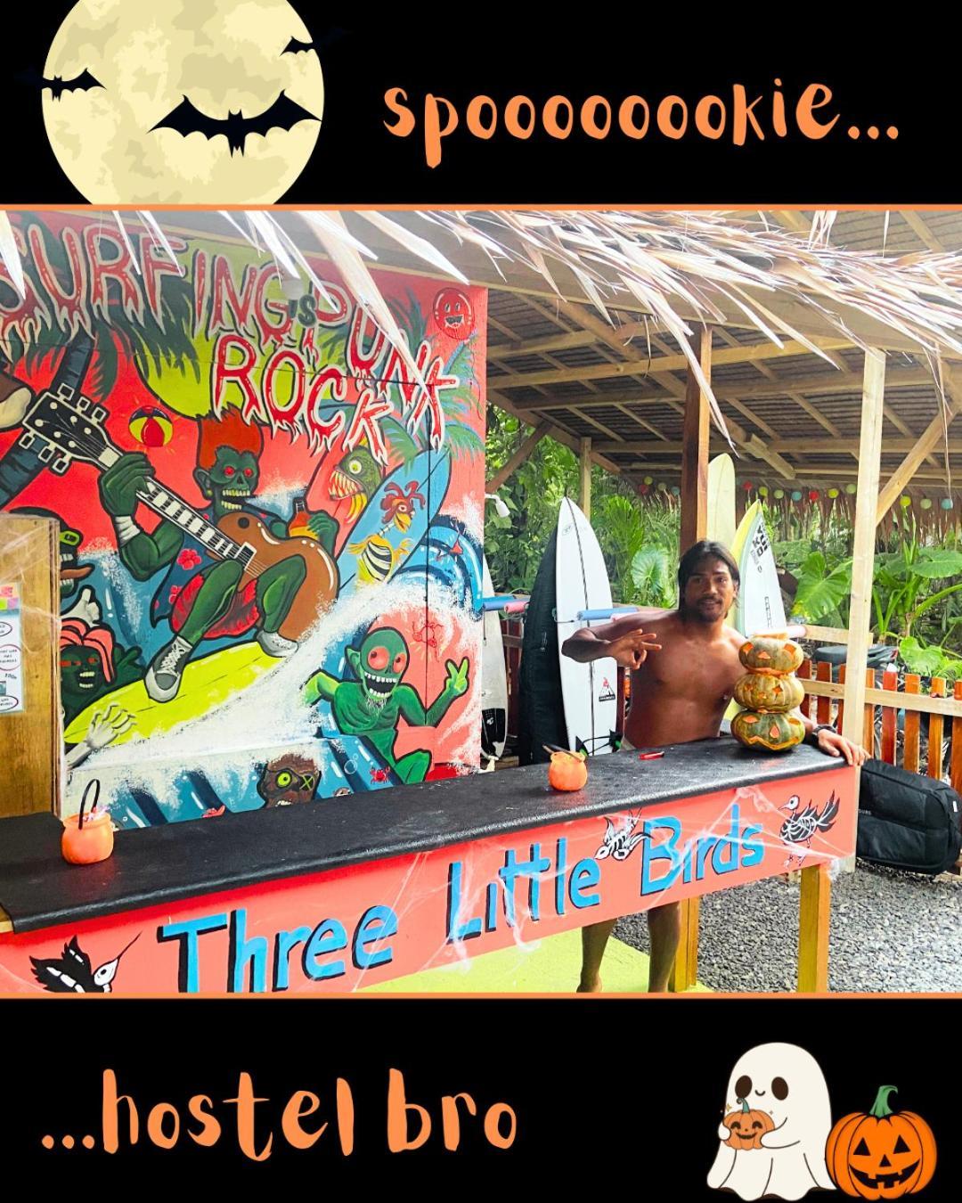 Three Little Birds Surf Hostel General Luna  Esterno foto